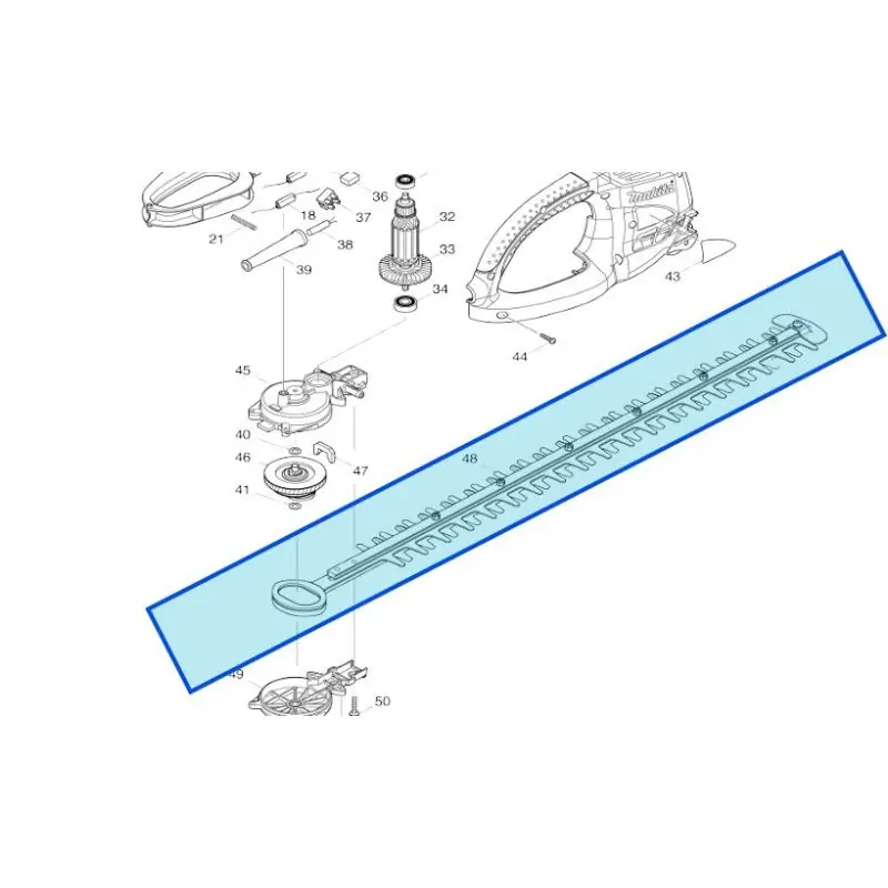Meilleure Vente Ensemble lame pour taille haies MAKITA UH6570