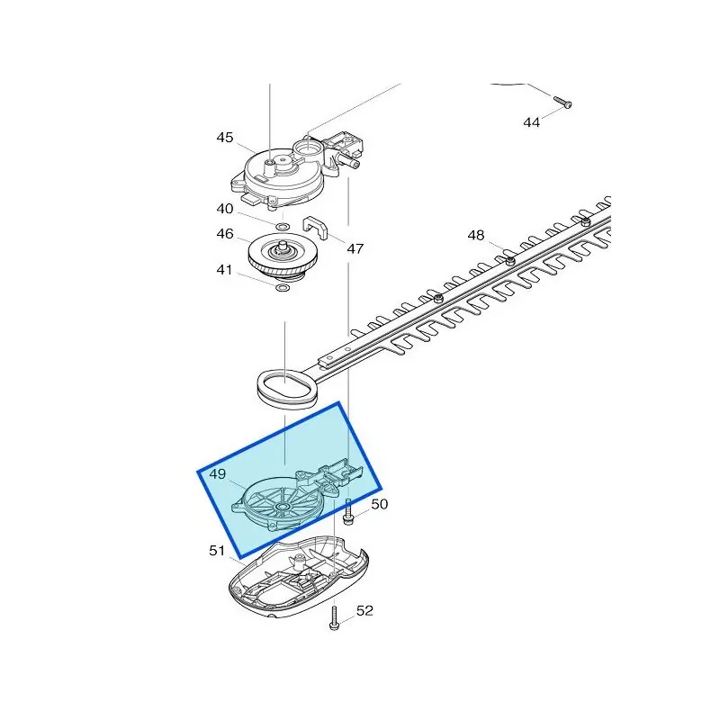 Prix Promo Couvercle carter d‘engrenage taille haies MAKITA UH4570 – UH6570