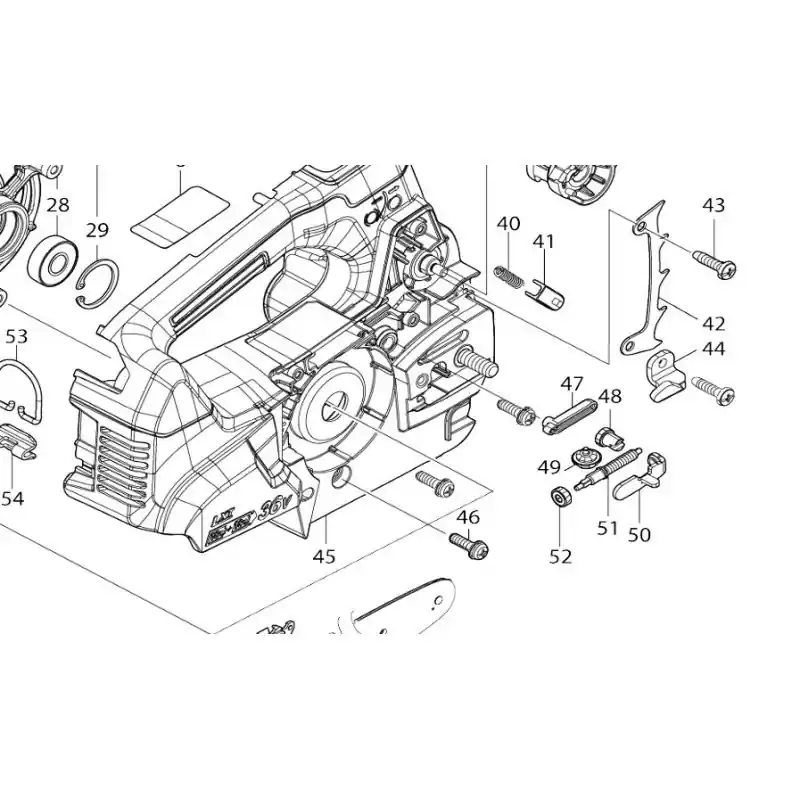 Pas Cher Positionneur tendeur de chaine tronçonneuse MAKITA DUC356