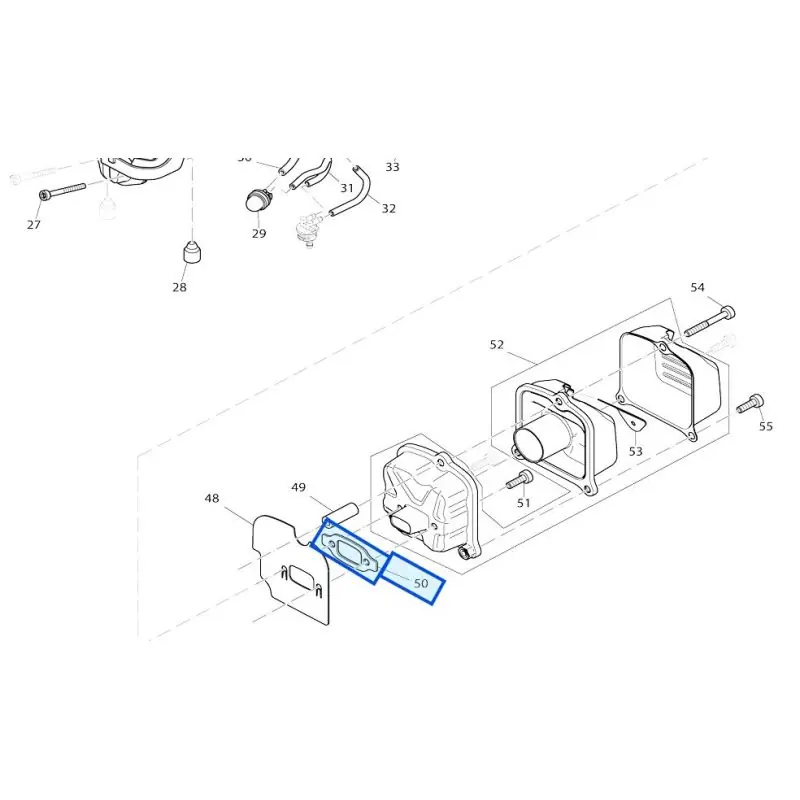 Offre Spéciale Joint d‘échappement tronçonneuse MAKITA EA3200S – EA4300F