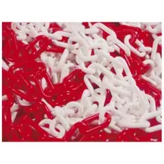 Top Vente Chaîne en plastique 5m rouge et blanche N°8 LS sachet – TALIAPLAST – 530122