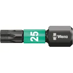 Embouts DIY Impaktor 867/1 IMP DC pour vis TORX 25x25mm – WERA – 05057625001 Quantité Limitée