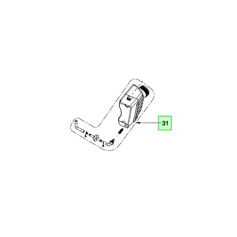 Réservoir d‘huile pour tronçonneuse RYOBI RY36CSX50A-0 Super Prix