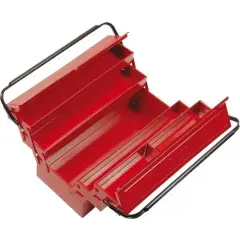 Boite à outils métallique 5 cases – SAM OUTILLAGE – 605-R Prix Choc