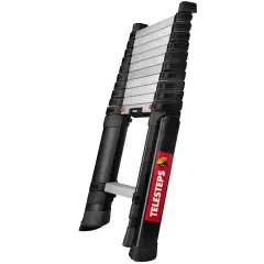 Vente Flash Echelle télescopique automatique avec stabilisateurs 3,50m PRIME LINE - TELESTEPS - TEL-70235STAB