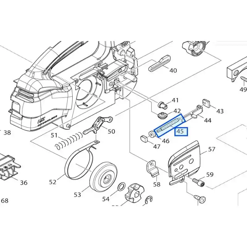 Vente Flash Tige de réglage tronçonneuse MAKITA DUC204 – DUC254