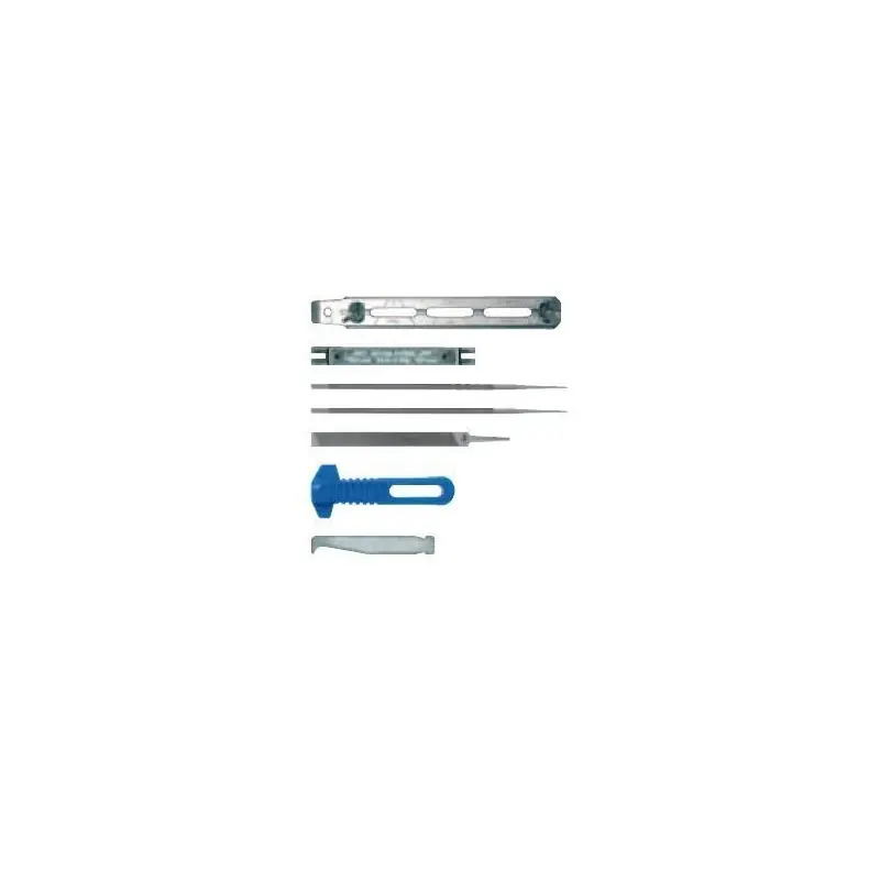 Kit Affûtage VALLORBE Ø4,8mm 3/16&Prime; pour Chaine de Tronçonneuse Offre Exclusive