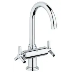 Dernière Chance Mélangeur lavabo croisillons ATRIO bec haut amovible – GROHE – 21033000