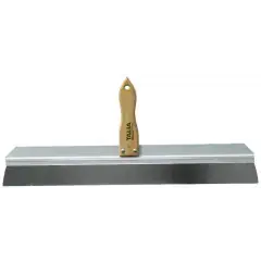 Remise Couteau à enduire Inox manche bois largeur 60cm – TALIAPLAST – 440825