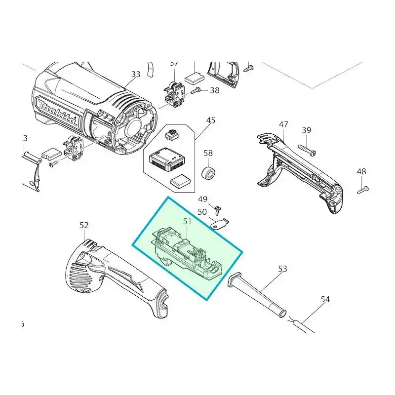 Bon Plan Interrupteur meuleuse MAKITA GA9060R – GA9081