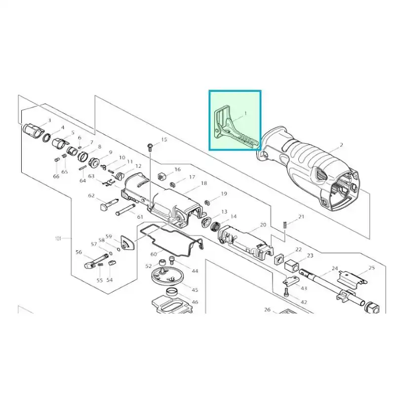 Semelle pour scie-sabre MAKITA JR3070CT Dernière Chance