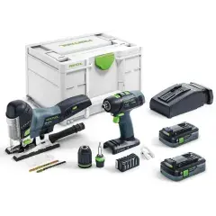 Set de montage 18V T 18+3/PSC 420 I-Set - FESTOOL - 576529 Commander Vite