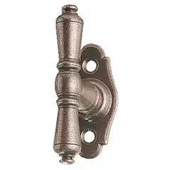 Authentique Bouton sur platine Nevers fer cémenté patiné – BOUVET – BO52PB20R