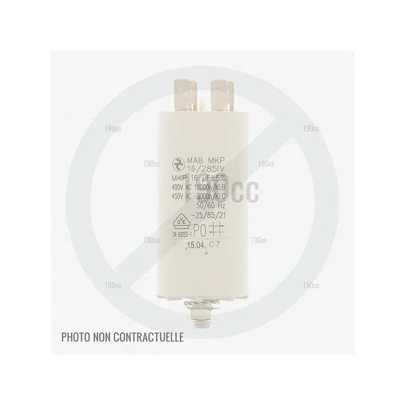 Condensateur moteur electrique Viking ME 400 M, ME 455 M Meilleure Vente