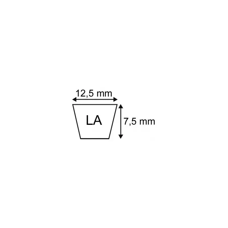 Solde LA96 – Courroie LA96 (12,5x2394mm Li)