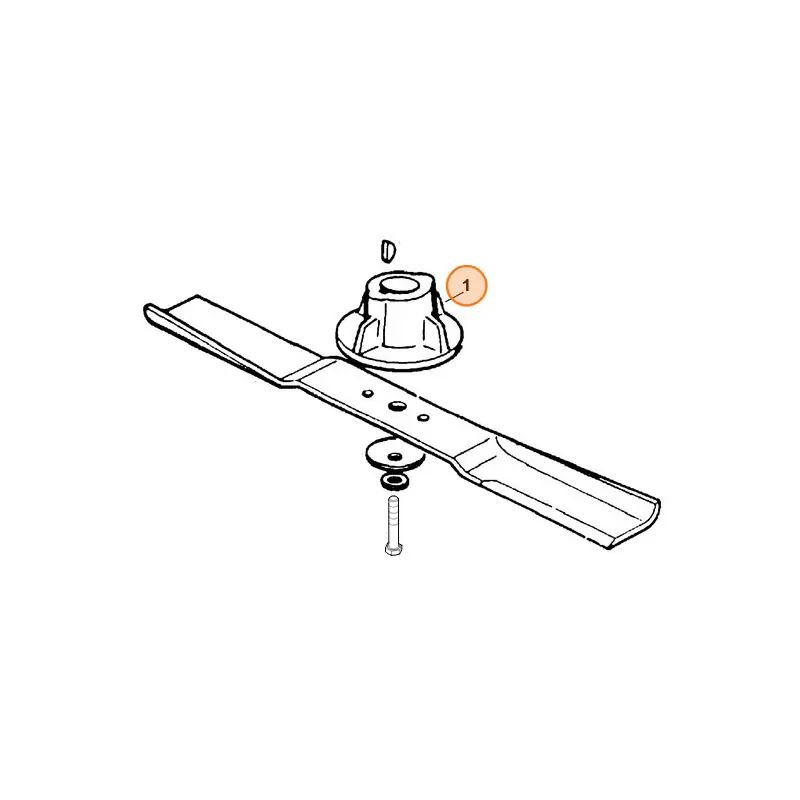 Populaire Support de lame tondeuse Viking MB 140