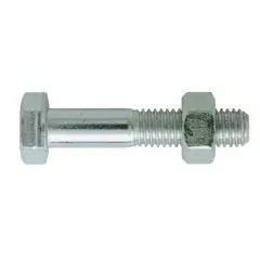 Boulon à tête hexagonale acier zingué blanc – classe 8.8 DIN 931/934 M20X120 BTE 5 – ULTIMA – AFB98820120 Offre Exclusive