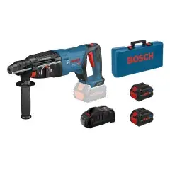Haute Qualité Perforateur SDS Plus 18V GBH 18V-26 D + 2 batteries Procore 8Ah + chargeur + coffret standard – BOSCH – 061191600H