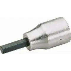 Douilles tournevis courtes 1/2‘‘ monobloc pour empreinte 6 pans creux 7mm – SAM OUTILLAGE – SC-7 Achat Immédiat