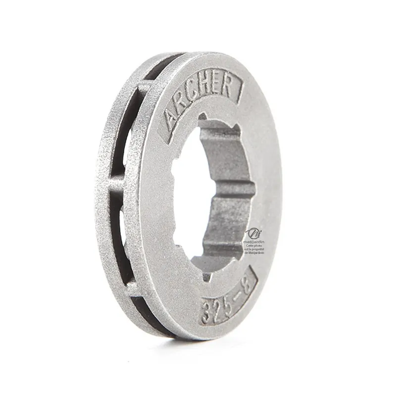 Bague petite pour pignon tronçonneuse .325&Prime;. 8 dents. Solde