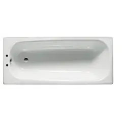 Satisfait Ou Remboursé Baignoire avec pieds CONTESA 170x70cm percée 2 trous en acier blanc – ROCA – A235897000