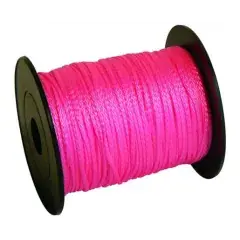 Offre Exclusive Tresse polypropylène rose fluo 1,5mm bobine 100m – SEINE ET LYS – 37/0722