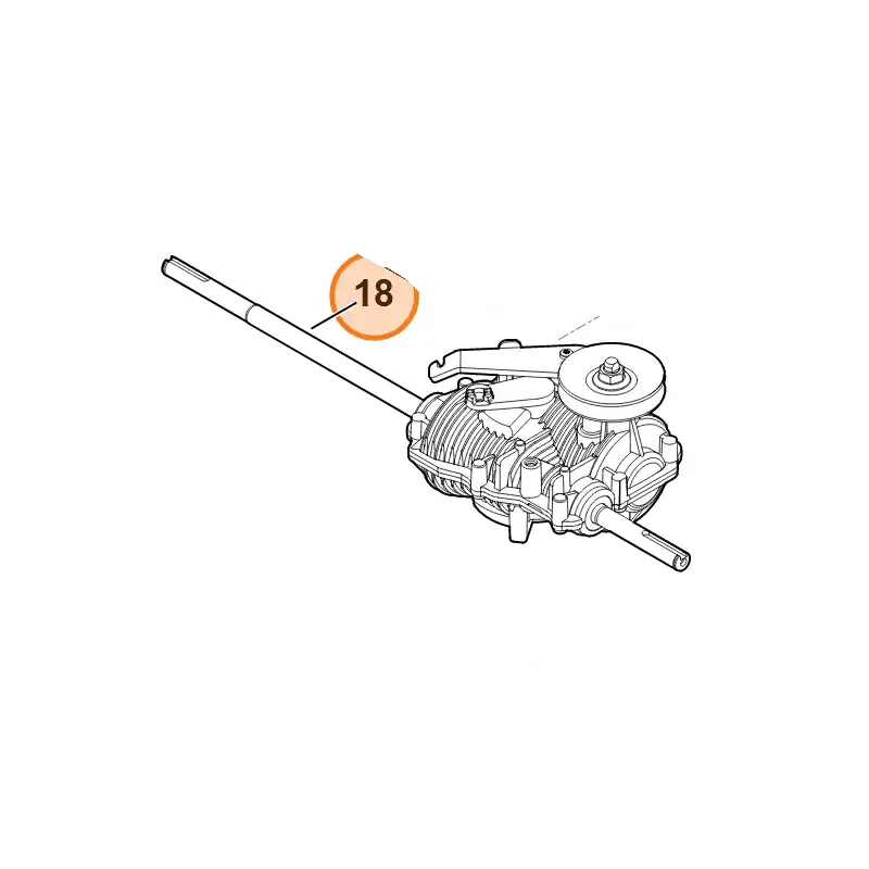 Traction complete pour tondeuse Viking MB 655.1 G, MB 655.1 GS Bon Plan