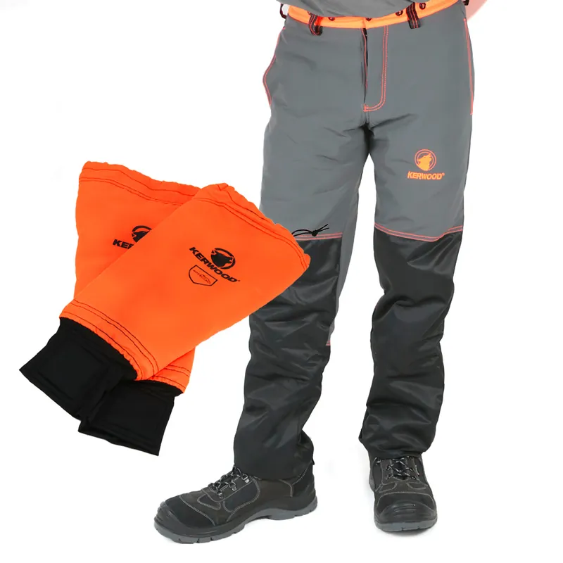 Pantalon + manchettes protection tronçonneuse taille XL Kerwood Haute Qualité