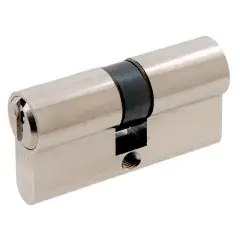 Cylindre à double entrée 5 goupilles 5G 30x50mm KAL3101 laiton nickelé – HERACLES – C100013MV7 Promotion