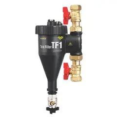 Haute Qualité Filtre TF1 TOTAL raccord à compression 22mm + Désemboueur F1 500ml – FERNOX – 62239