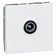 Réduction Prise télévision MOSAIC D 9,52mm mâle 2 modules - LEGRAND - 078782