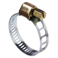 Solde Collier à bande ajourée en acier zingué W1 largeur 8mm D 40-60mm – GISS – 734687
