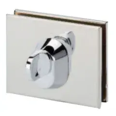 Acheter Direct Serrure basse à bouton demi-cylindre chromé mat – STREMLER – 1352.31.0