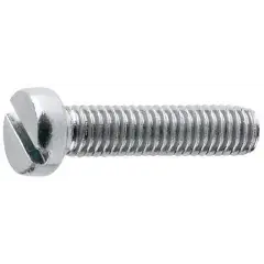 Commander Maintenant Vis à métaux tête cylindrique fendue en acier zingué GFD 6x8mm – – 512122