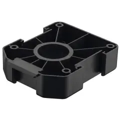 Plaque de fixation AXILO™ noire carré à visser - 637.76.333 Acheter Direct