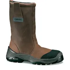Bottes de sécurité non fourrées cuir Pull-up BURAN CI SRC marron P39 – LEMAITRE SECURITE – BURAS30BF-39 Satisfait Ou Remboursé