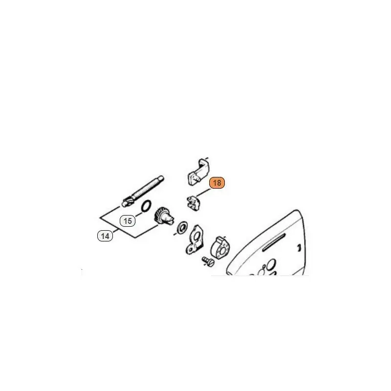 Achat Immédiat Pièce de pression tendeur de chaine Stihl