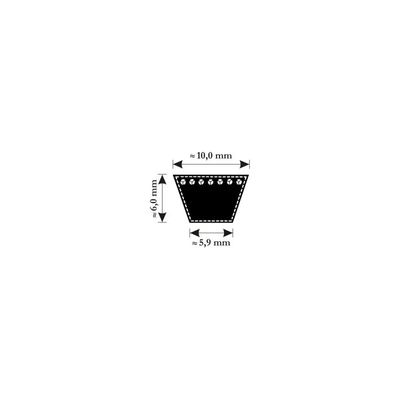 Z38 – Courroie Z38 (10x965mm Li) Meilleur Prix