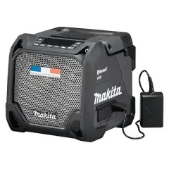 Prix Bas Enceinte connectée 12/14,4/18V (sans batterie ni chargeur) Bluetooth + 1 adaptateur secteur – MAKITA – DMR202B