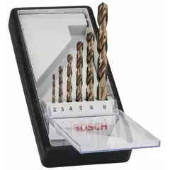 Set de 6 forets métaux cobalt HSS-CO 135 ° Robustline – BOSCH – 2607019924 Populaire