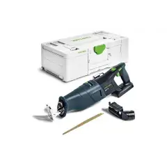Scie sabre 18V RSC 18 EB-Basic (sans batterie ni chargeur) + coffret Systainer SYS3 – FESTOOL – 576947 Offre Du Jour
