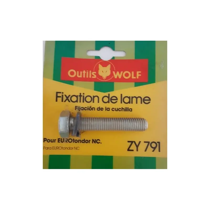 ZY791 – Vis de Lame pour Tondeuse OUTILS WOLF Prix Choc