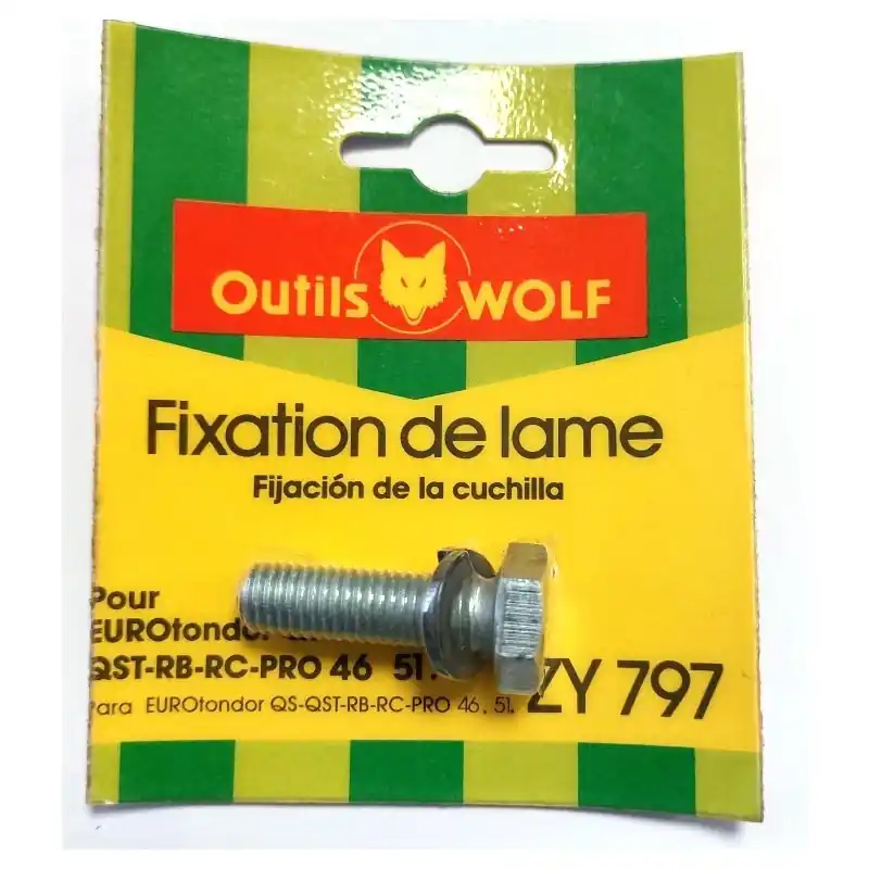ZY797 – Vis de Lame pour Tondeuse OUTILS WOLF Offre Spéciale