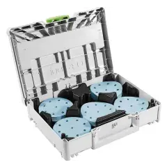 Set d‘abrasif SYS-STF D125 GR-Set Granat en Systainer – FESTOOL – 578193 Usine Directe
