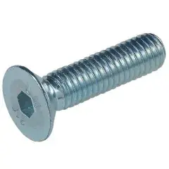 Retour Gratuit Vis à métaux tête fraisée hexagonale creuse classe 10.9 DIN 7991 zinguée 5X12 boîte de 200 – FHC5X12ZING