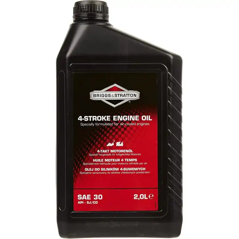 100008E – Huile 4 Temps Briggs et Stratton – SAE30 – Bidon 2 Litres Commande En Gros