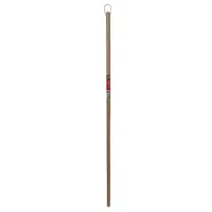Manche en bois col rond avec agrafe 150cm pour balais de cantonnier – MERMIER – 100082 Populaire