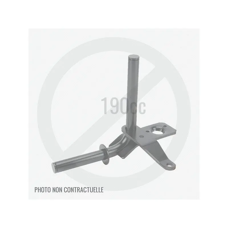 Fusée de roue gauche pour autoportée Mc Culloch M125-85F / FH Soldes