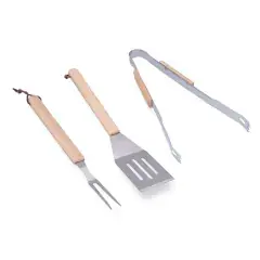 Seulement Aujourd&rsquo;hui Set 3 outils barbecue manche bois – 73854