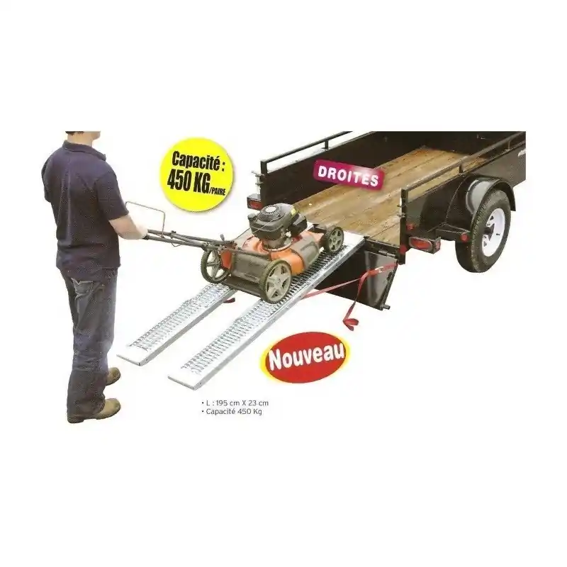 Achat Immédiat 9108204 – Rampe Acier Droite pour Tondeuse